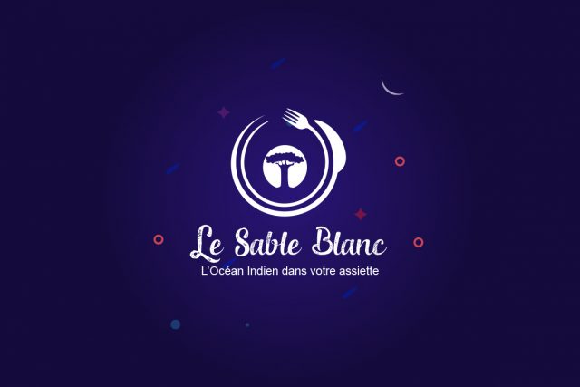 Logo restaurant “Le Sable blanc”